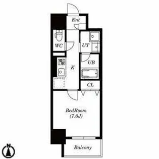 ミスターワシントンビル【303号室】の間取り