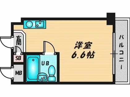 大洋ハイツ永和【1階】の間取り