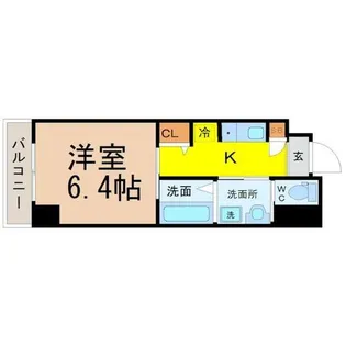 ワイズタワー新栄【3階】の間取り