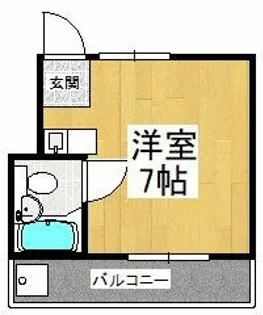 センチュリーハウス仲政【3階】の間取り