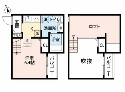 ガーデンプリッツ【1階】の間取り