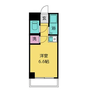Vita六番町【8階】の間取り