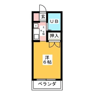 平野ビル【3階】の間取り