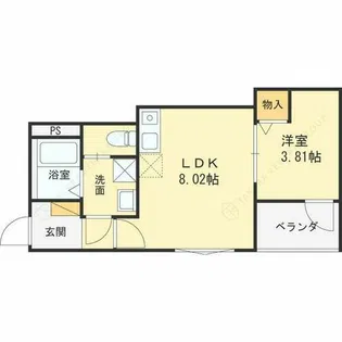 LIVFIT放出【1階】の間取り