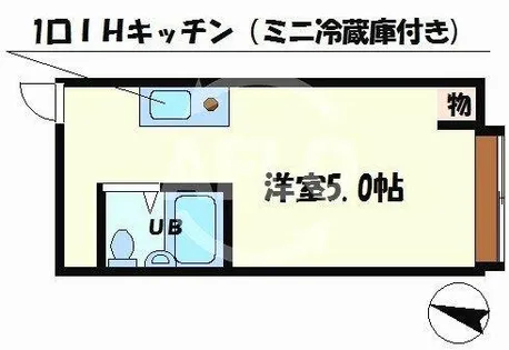 ラパンジール本田Ⅰ【9階】の間取り