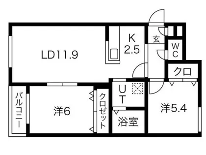 GRAN FELIZ N19【4階】の間取り