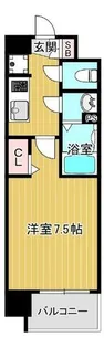 プレサンス大阪都島エレナード【9階】の間取り