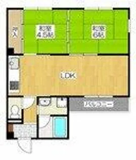 セルバ山本I【2階】の間取り