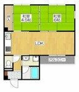 セルバ山本I【2階】の間取り