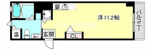 メゾン・ド・キャラミ【2階】の間取り