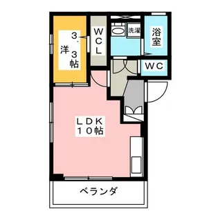 スリールEK【3階】の間取り