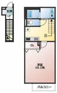 セレニティコートⅡ【2階】の間取り