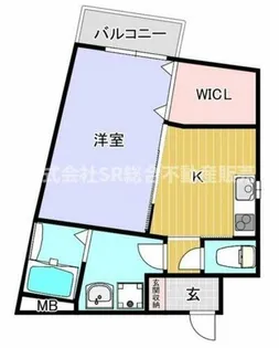 カーサフォルトゥナート額田駅前【3階】の間取り