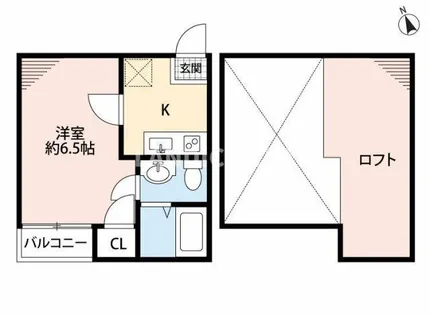 ウッドビレッジⅡ【2階】の間取り