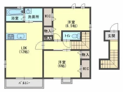 アガパンサス【2階】の間取り