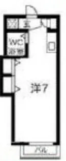 ジュネス野里【1階】の間取り