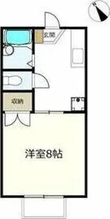 サン・パーソンカブト【202号室】の間取り