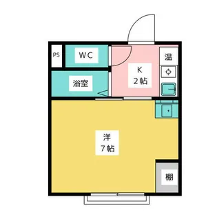 メゾンソレイユ【3階】の間取り