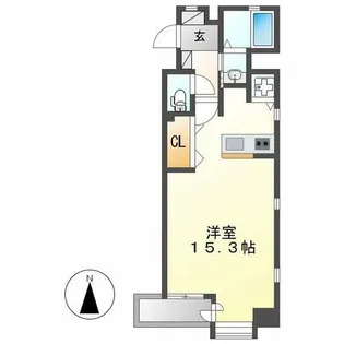 REPOSER名駅南 (ルポゼ名駅南)【2階】の間取り
