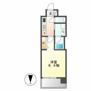 ステージグランデ山王【5階】の間取り