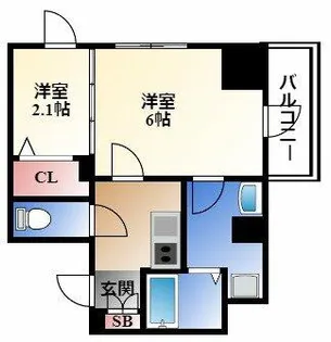 エスリード上前津セレーノ【14階】の間取り
