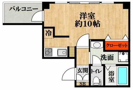 ルフト【2階】の間取り