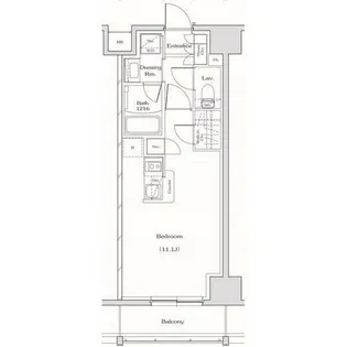 ザ・パークハビオ名古屋松原【403号室】の間取り