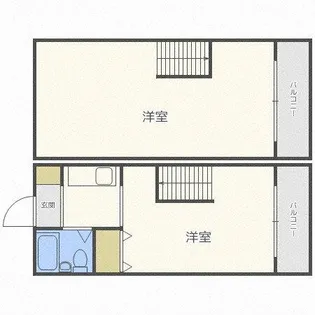 ハイムアーキテクト【6階】の間取り