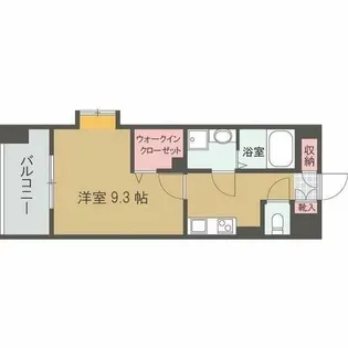 カリフィカーダ山荘【7階】の間取り