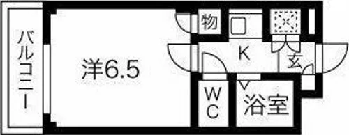 コーポはるB【3階】の間取り
