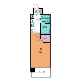 ブランシエスタ泉【1階】の間取り