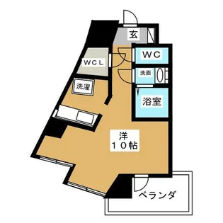 リエス東別院【8階】の間取り