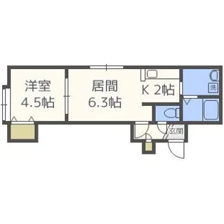 ハルニレ【2階】の間取り