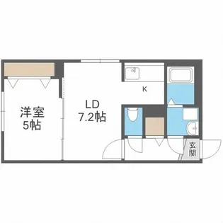 ルミナス山鼻【3階】の間取り