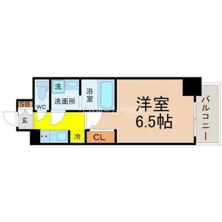 S-RESIDENCE今池arcana【5階】の間取り