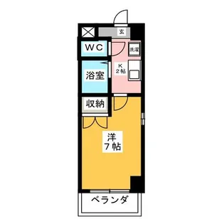 セントラルリッツ【4階】の間取り
