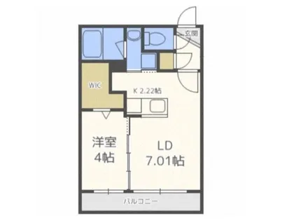 Red Orb YAMAHANA【4階】の間取り