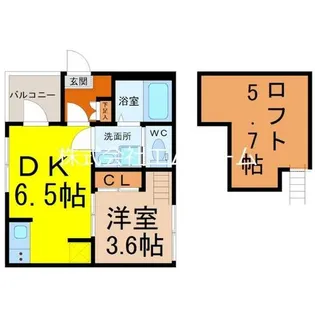 1SDKの間取り画像