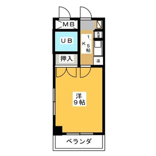 ハイメドーズ【5階】の間取り