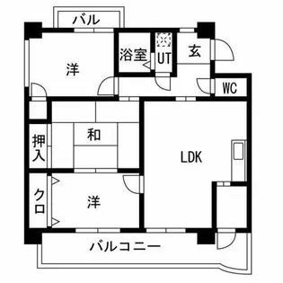 ル・レーブ貴船【2階】の間取り