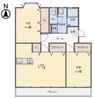 衣浦マンションA棟【103号室】の間取り