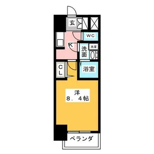 S-RESIDENCE庄内通【10階】の間取り