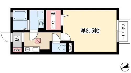 マノワールE・Y【1階】の間取り