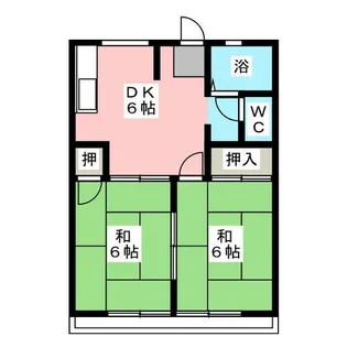 オリエントハイツ【1階】の間取り