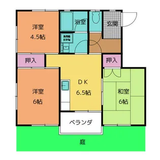 ヴィラコスモス豊明【1階】の間取り
