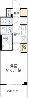 プレサンスOSAKA DOMECITYワンダー【10階】の間取り