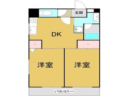第5梅野ビル【4階】の間取り
