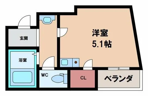 LMヒルズ堂ヶ芝【8階】の間取り