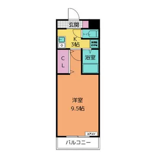 A・City新安城南【5階】の間取り