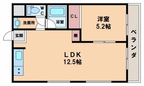 プラネットハイツ【2階】の間取り